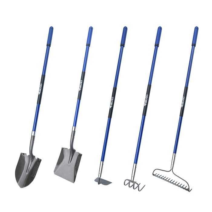 Seriers of long handled garden hoe