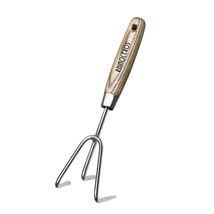 Ръчен култиватор с 3 зъбца