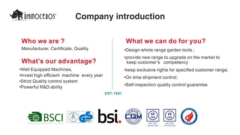 Why Choose Rhino Gardening Tools Why Choose Rhino Gardening Tools