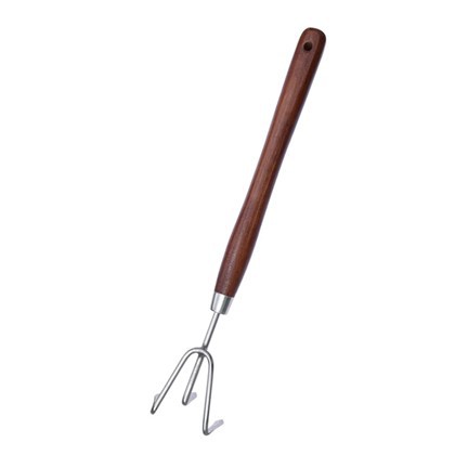 Култиватор с 3 зъбци, дълга дръжка